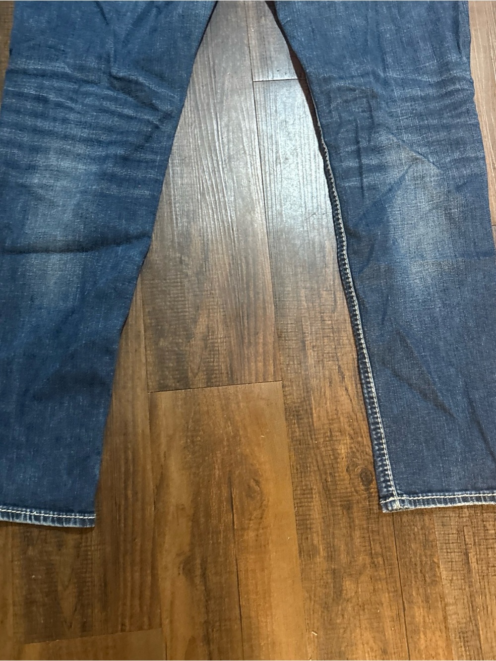 Silver Jeans Women's Skinny Jeans in Faded Blue with Patch Details - Picture 9 of 9